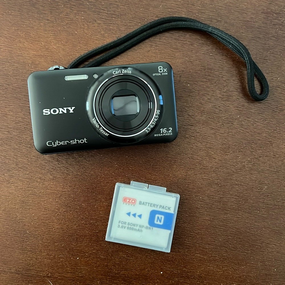 Camera with Battery